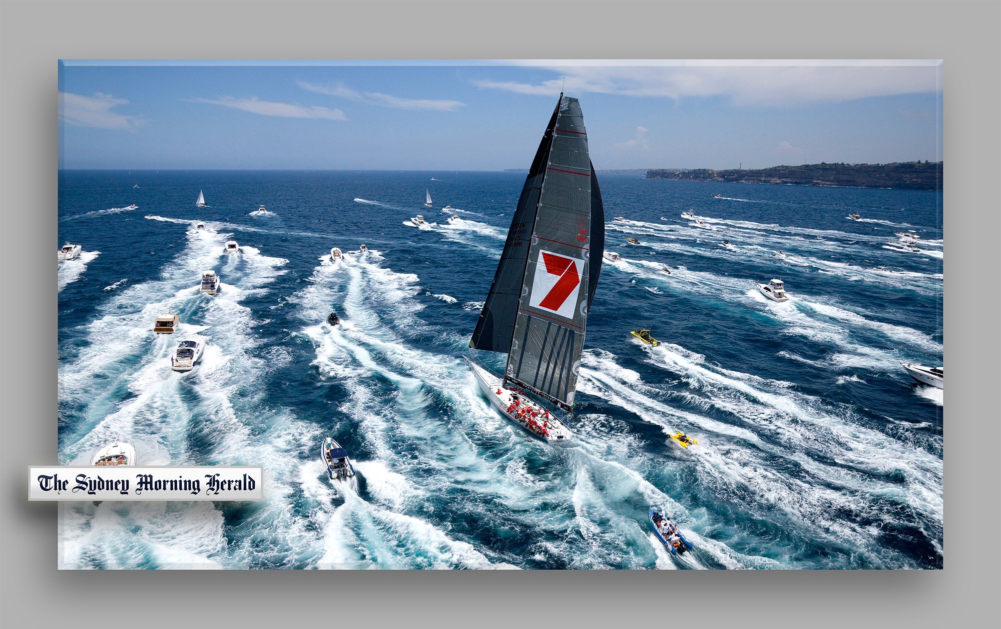 Wild Oats in the Rolex Sydney to Hobart yacht race