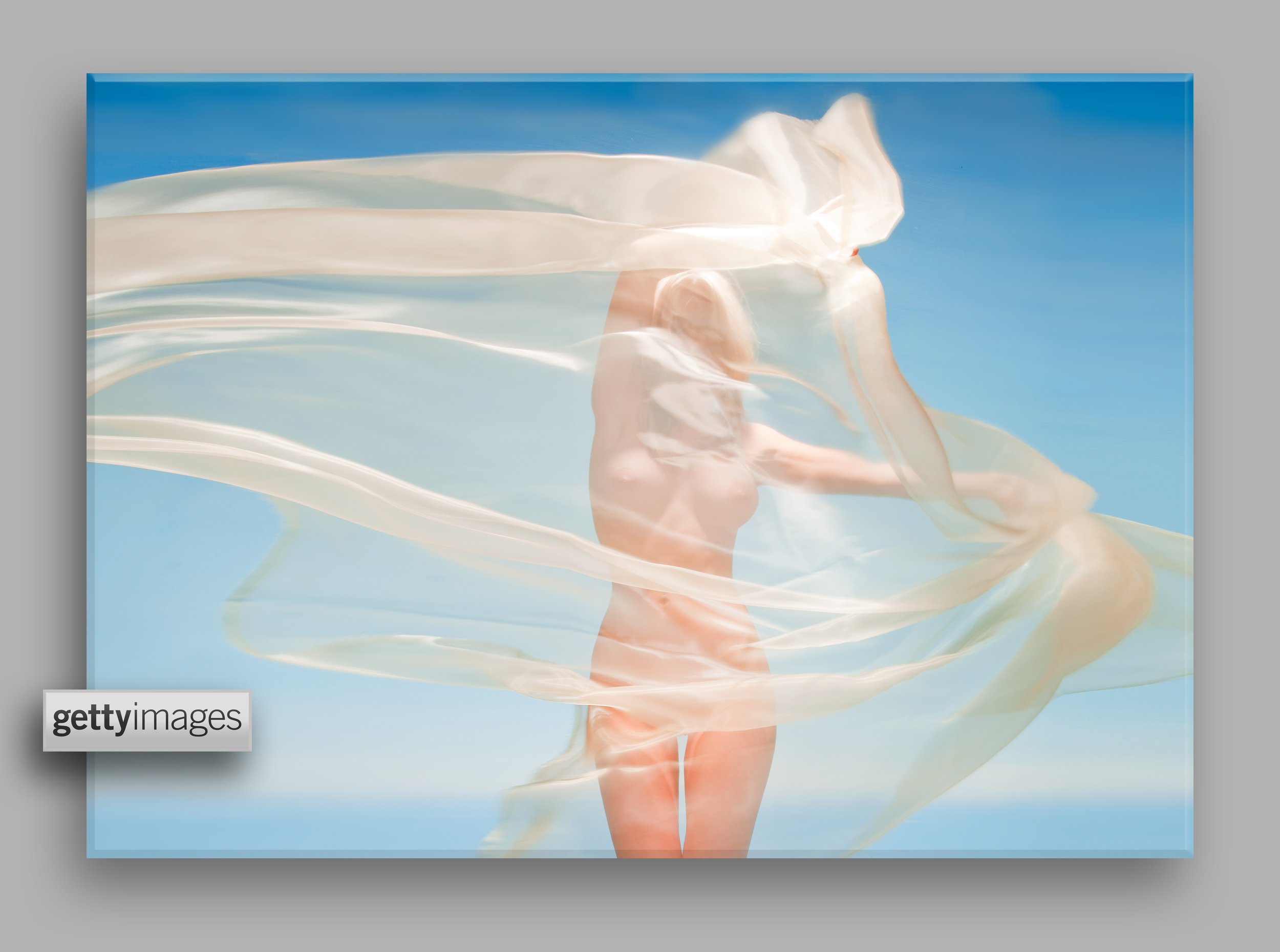 Blowing in the wind for Getty Images