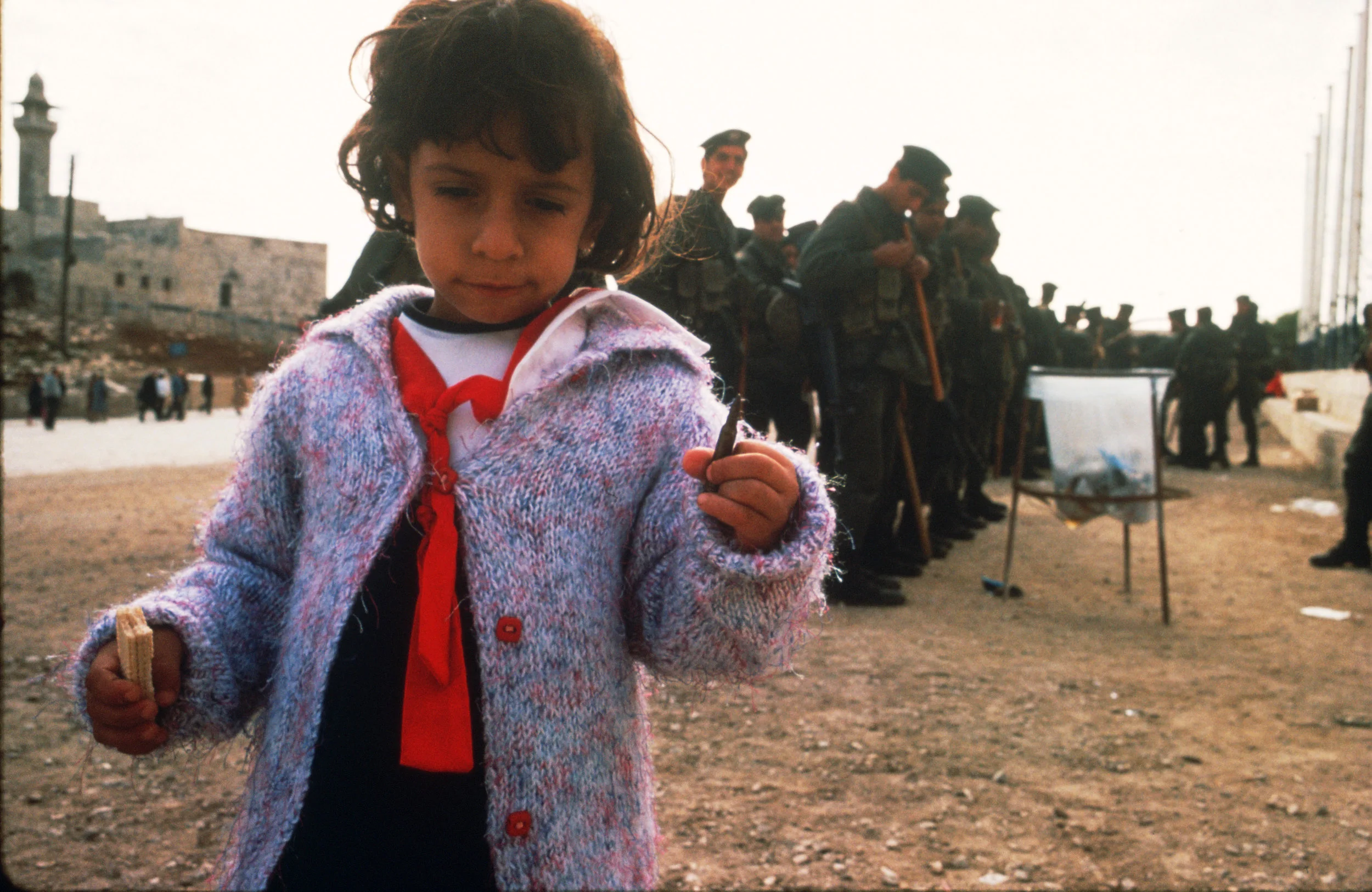 Intifadah, Girl with Cookie and Bullet