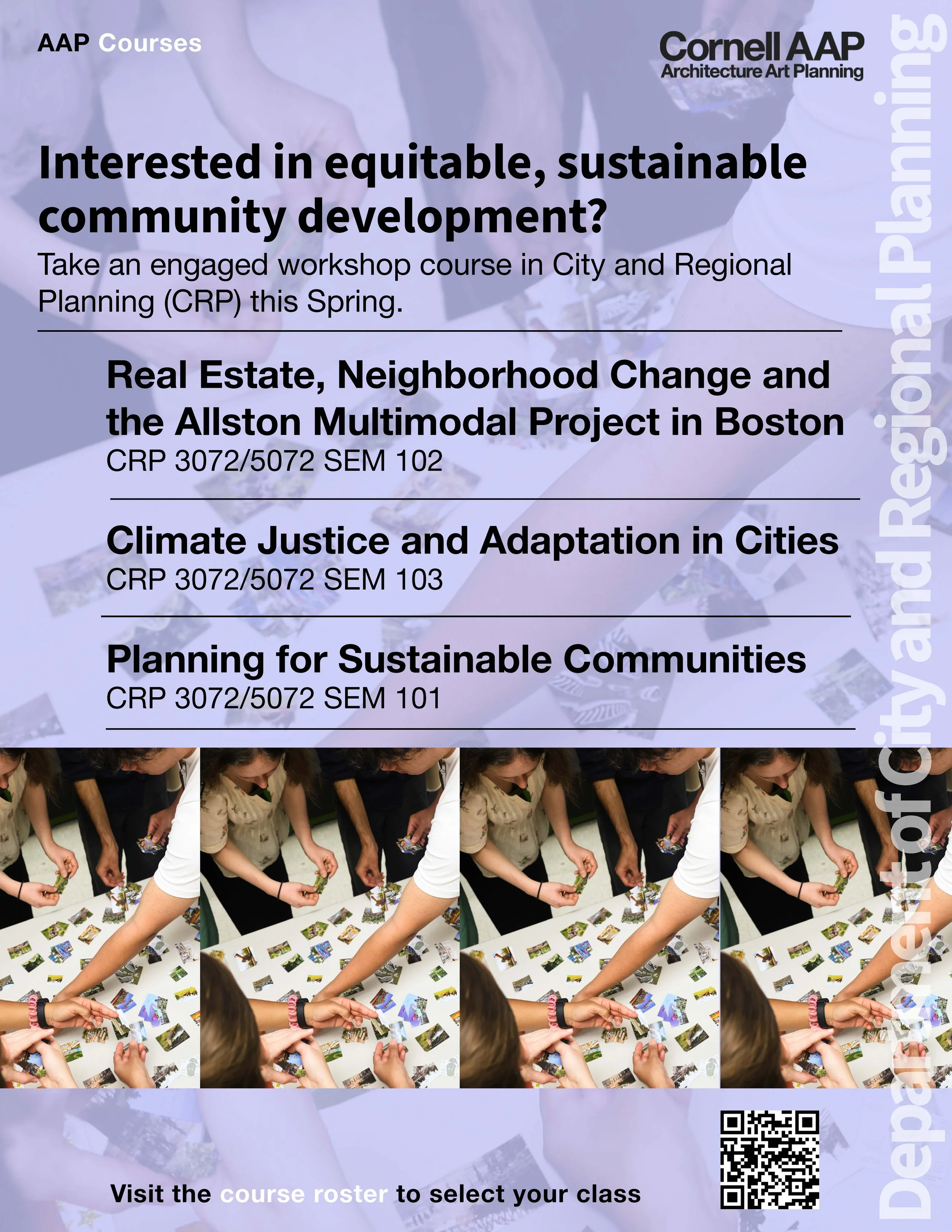  Marketing for Spring 2026 CRP courses. 