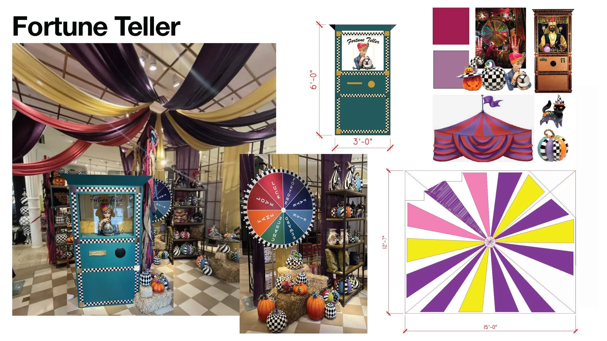 Design and project management for retail installation in Mackenzie-Childs SoHo store.