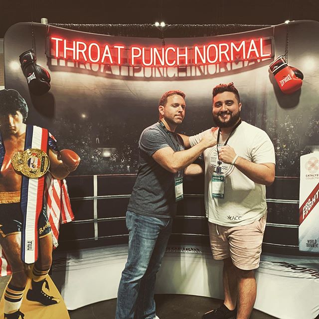 Almost time to kick off National Youth Workers 2019! 
Come say hey at the booth or in a breakout 🥊 
#nywc19 #youthworkers #throatpunchnormal #alignmentleadership