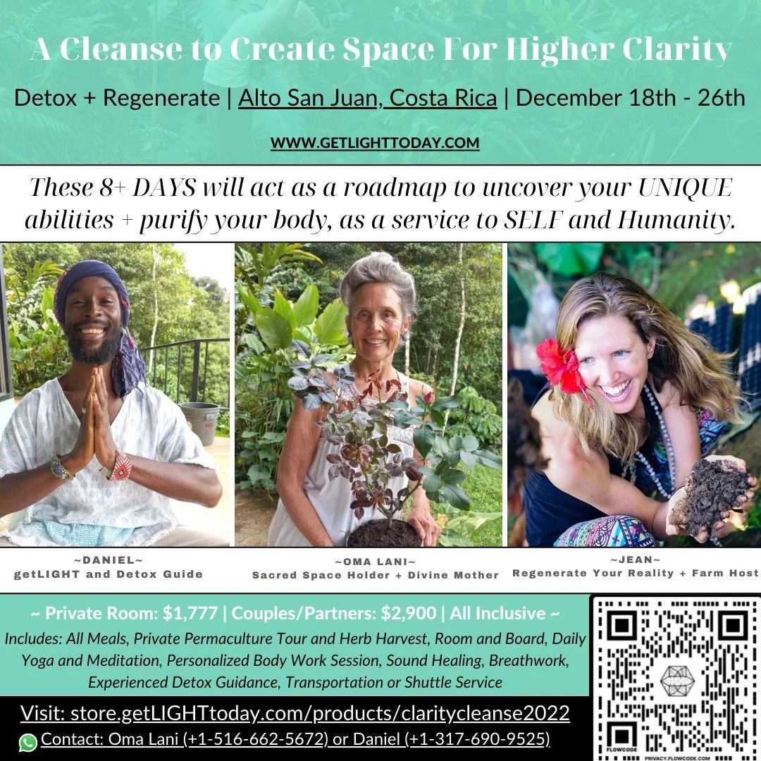 A Cleanse to Create Space For Higher Clarity