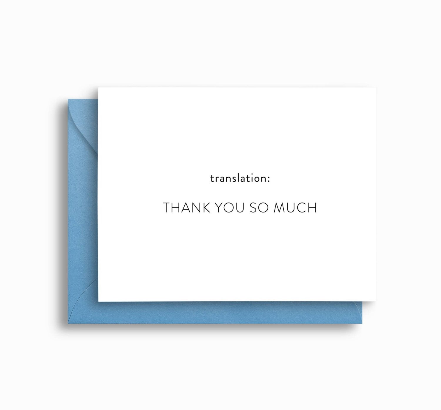 Thank You Cards • Translation Notes | annabel reese
