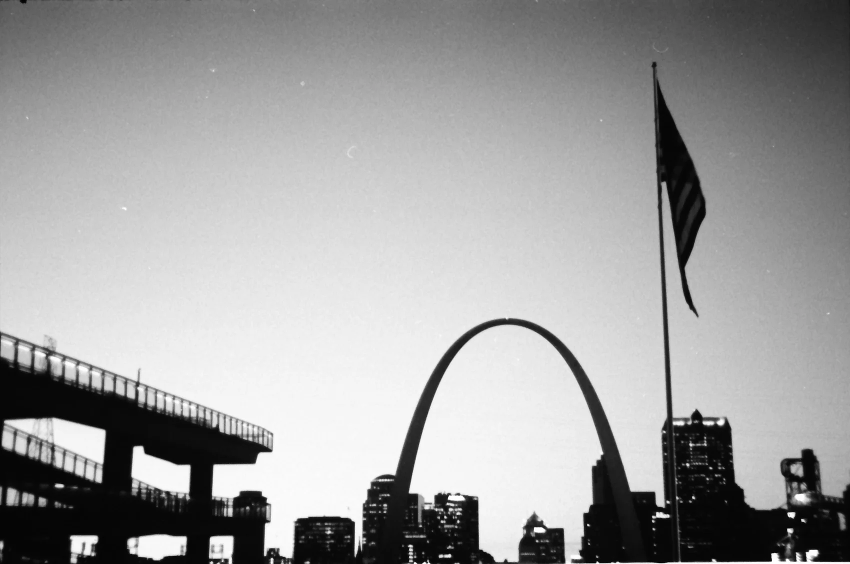 St. Louis Sunset // Pentax K1000 // Photo by June Ann D'Angelo