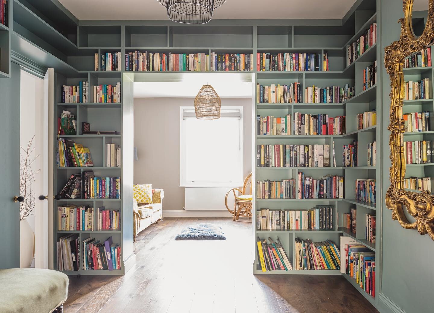 Who needs Netflix when you&rsquo;ve got this 
.
.
.
Swipe to see the before action 🙂
.
.
.
#fridaynightin #stayathome #staysafe #lockdown #read #library #readingroom #beforeandafter #interior #design #designer #interiors #joinery #madebyus #bespoke 