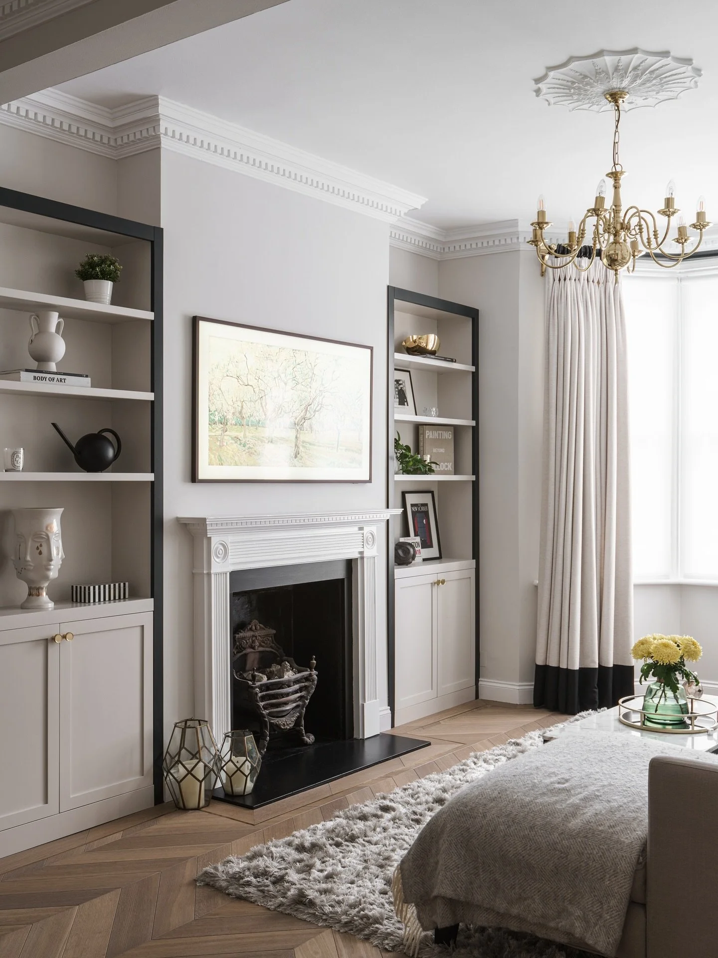 Working in London, means that we design of interiors in period homes. The pictures uploaded are all around Londons finest homes dating back to the 19th Century. A great passion of ours is mixing modern with classic period features &mdash; here&rsquo;