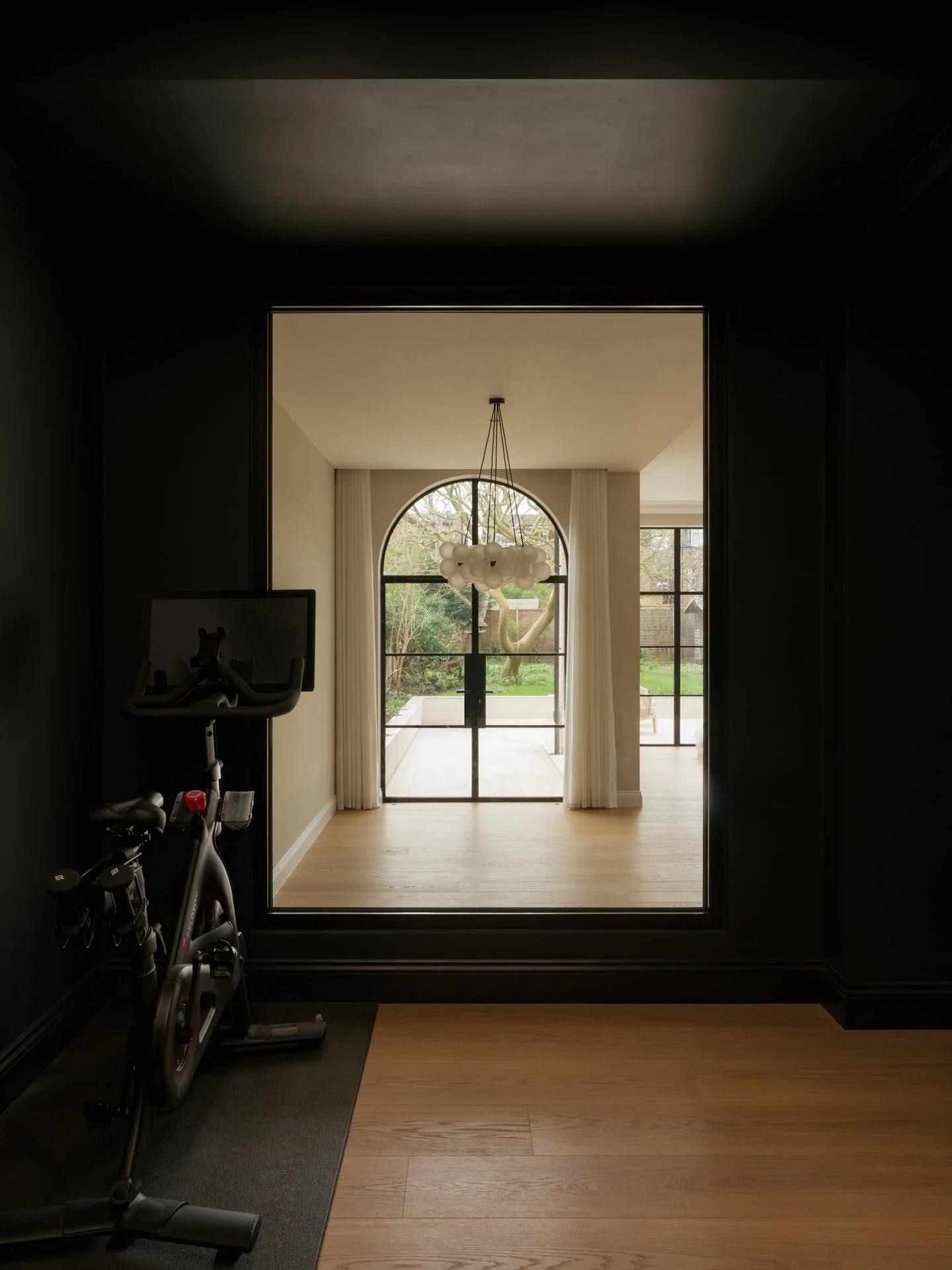 Train in the dark, recover in the light!

When you&rsquo;re training, you don&rsquo;t need distraction. You need focus. Controlled lighting, darker walls, no visual noise. It sharpens the space and makes it feel intentional &mdash; almost like steppi