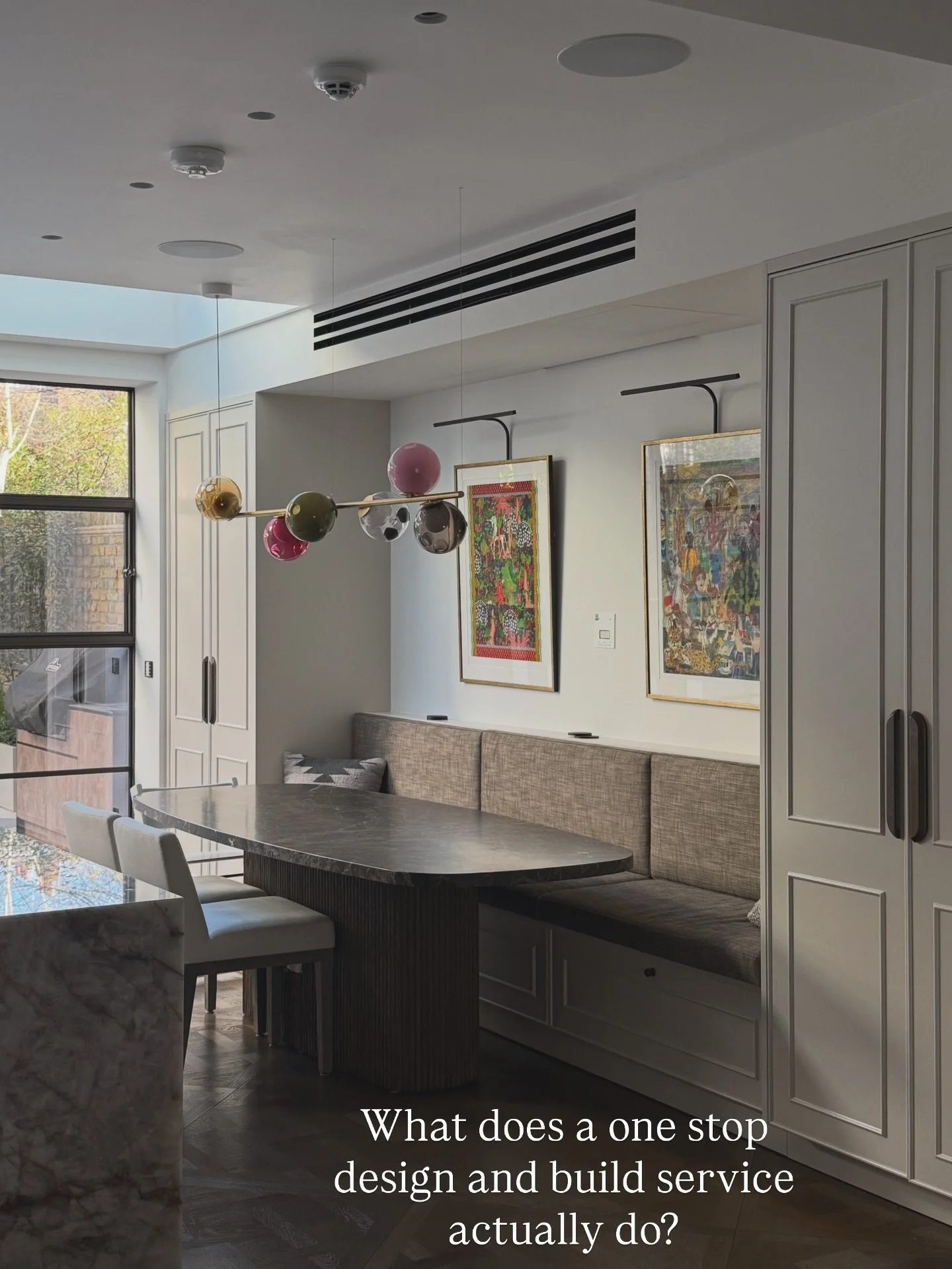 It&rsquo;s important to actually describe what a &lsquo;one stop shop&rsquo; is!
When we say &ldquo;one stop shop&rdquo;, it&rsquo;s not just about convenience.
It&rsquo;s about control and staying ahead of the process.

Layout, structure, costings, 