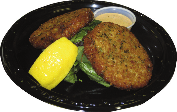 4 oz Entree Seafood Cakes - 50pcs/case