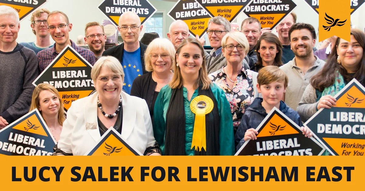 Lucy V Salek Lewisham East Liberal Democrat candiadte 2018.jpg