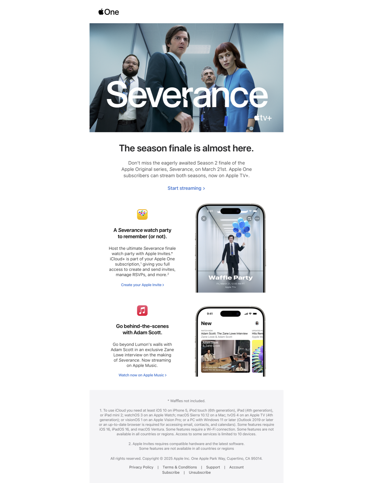Get ready for the Severance season finale_Severance Email.png