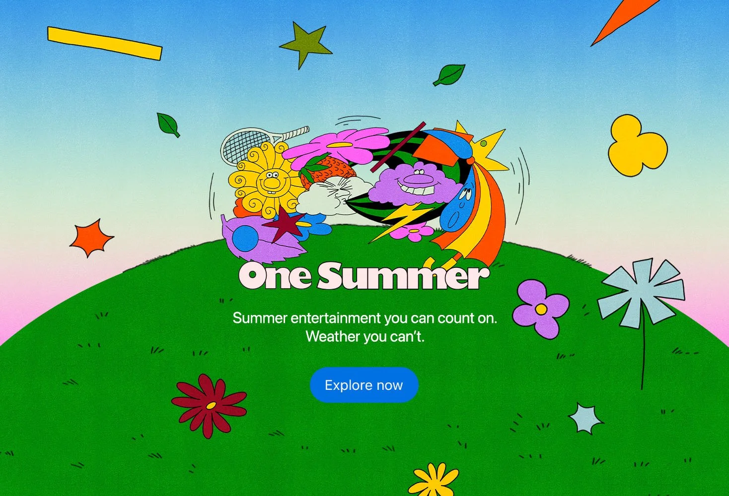 British Summertime Apple One Campaign