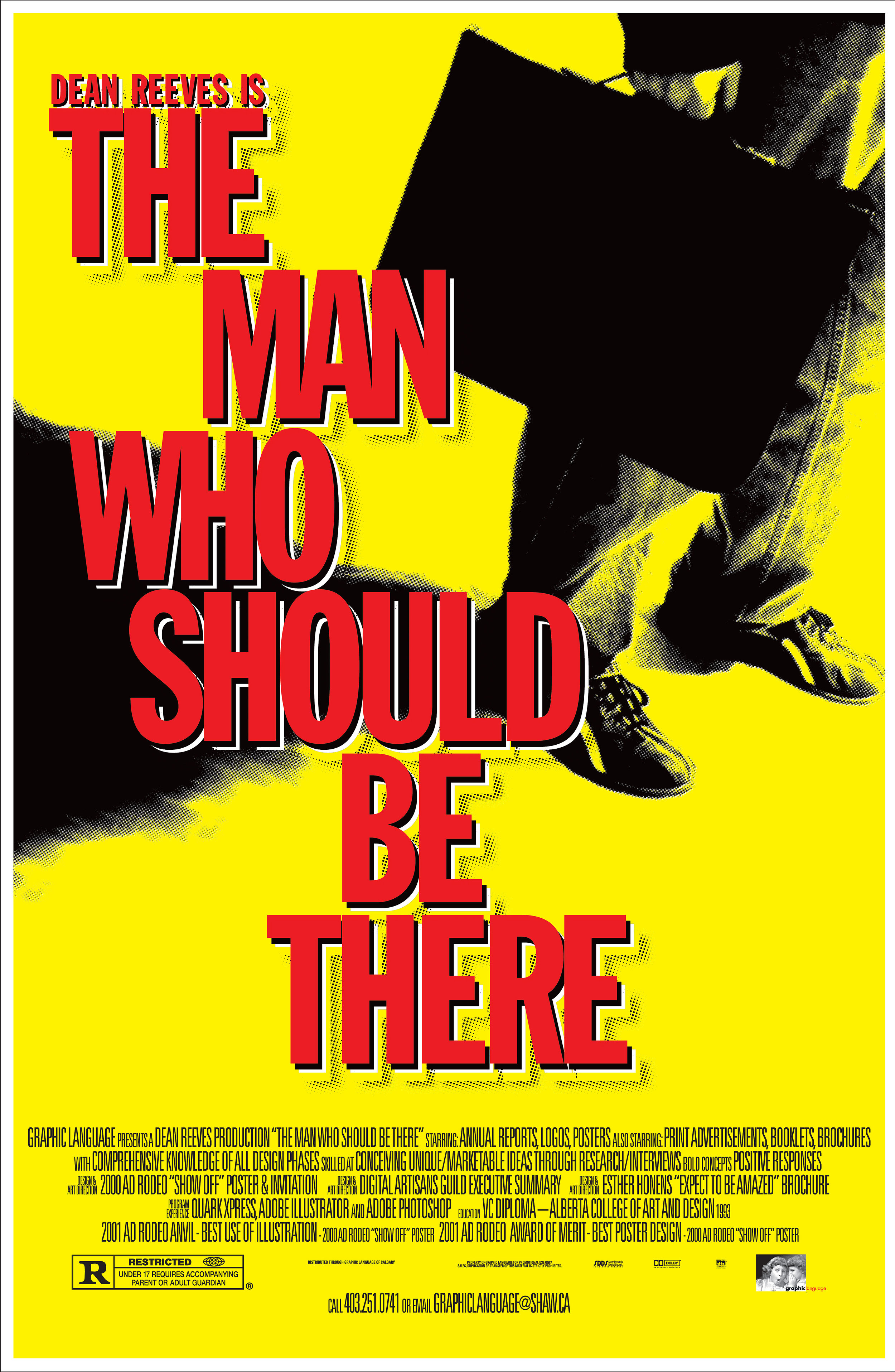 Self Promo: The Man Who Should Be There