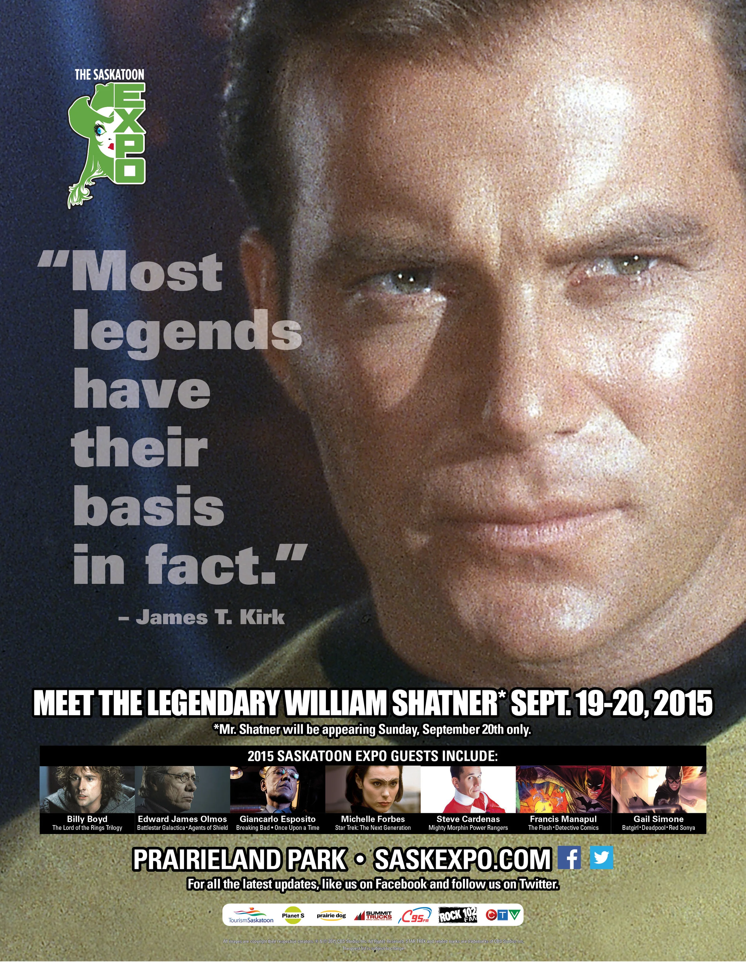 2015 SASK EXPO Ad Campaign: Shatner