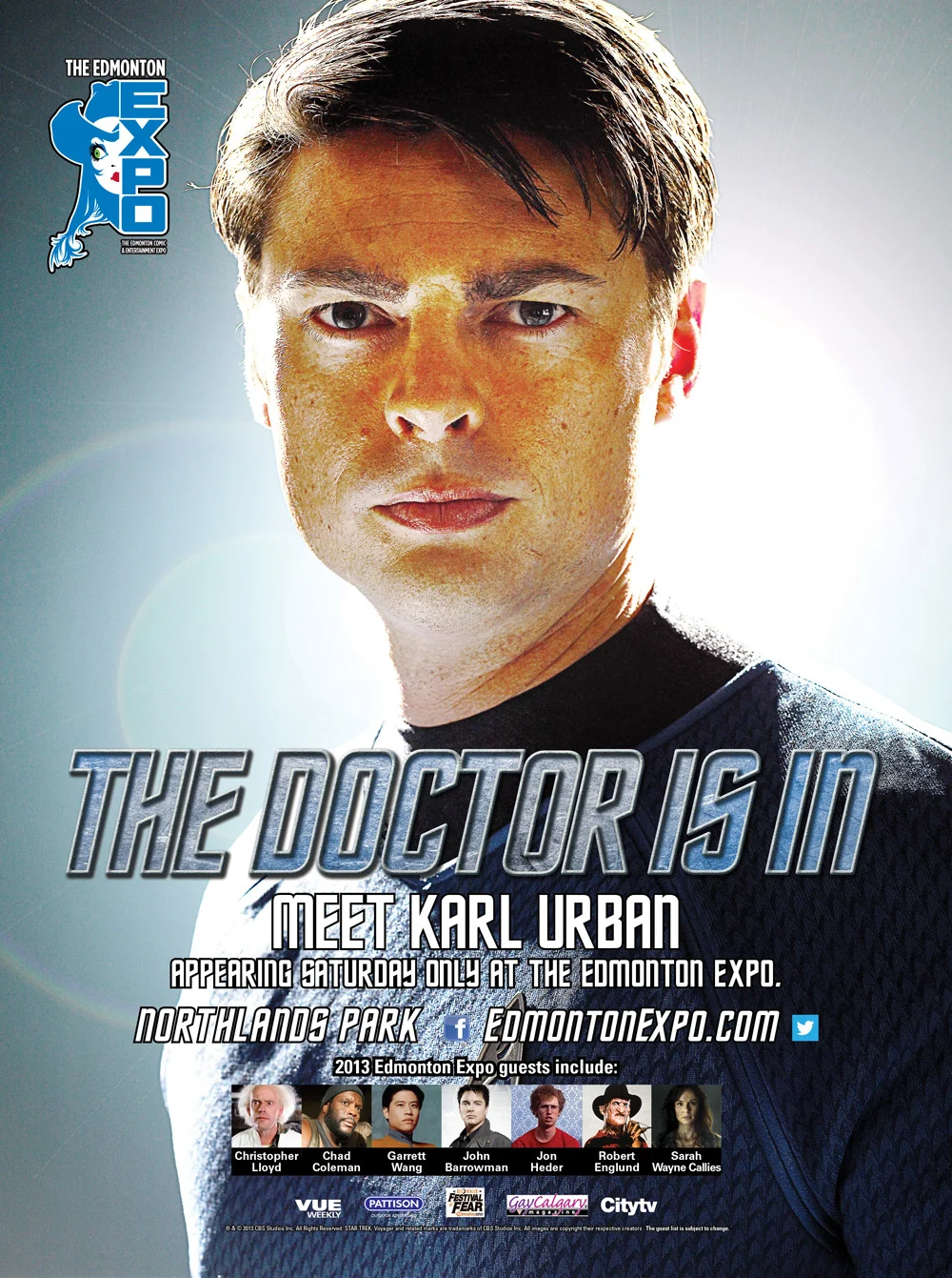 2013 Edmonton Expo ad: The Doctor is In