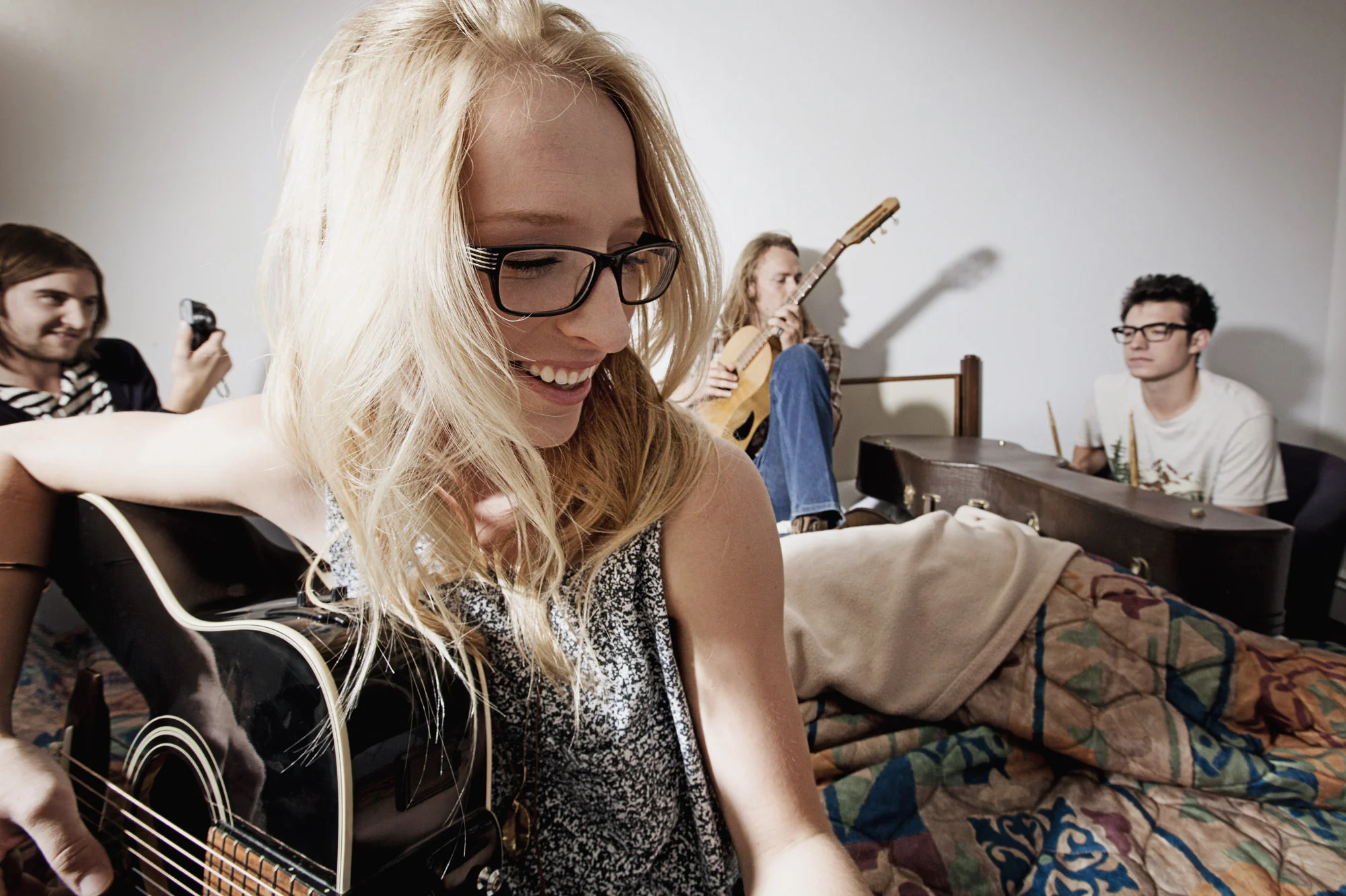 Corbis Stock Photoshoot: Rock Band - Photographer Drew Myers