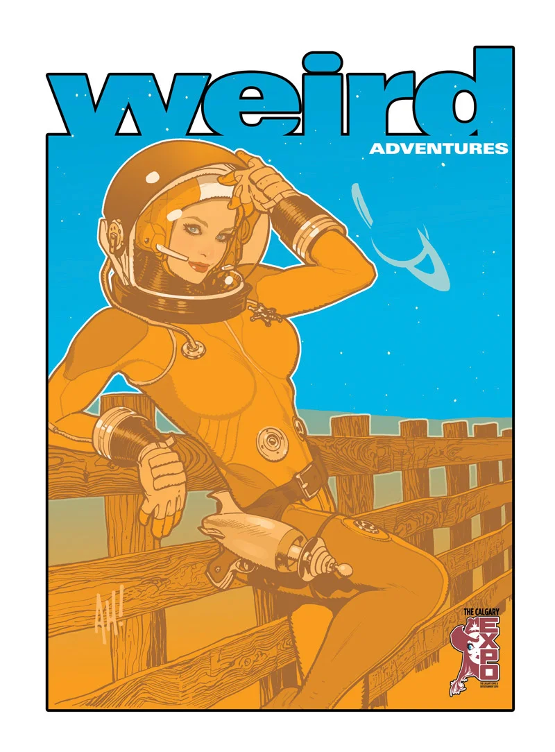 Calgary Comic & Entertainment Expo: 2013 Artbook cover/Title Treatment