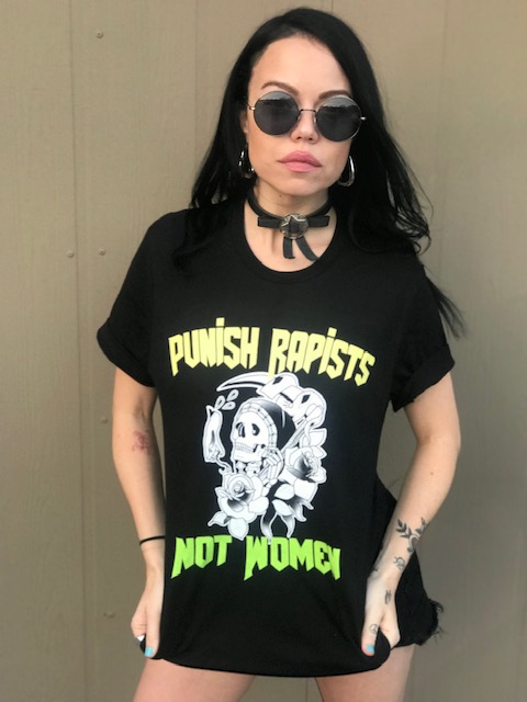 Punish Rapists (Unisex) Tee