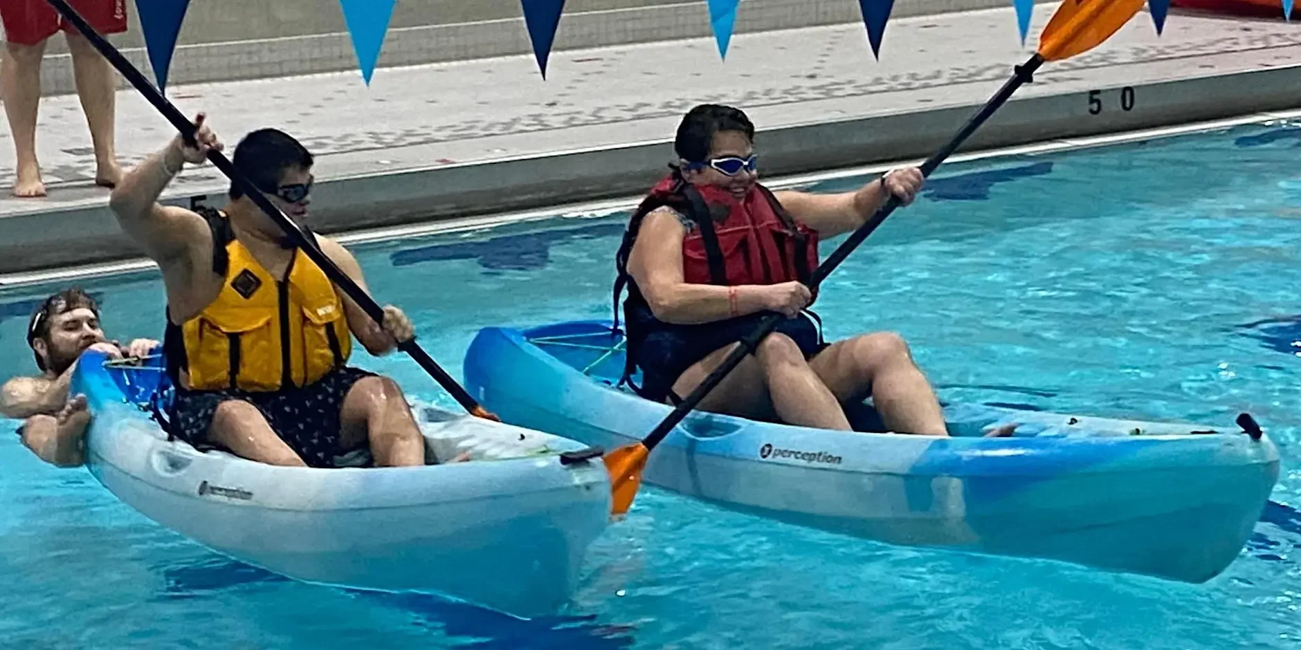 MetroParks disABILITIES Indoor Adaptive Kayaking