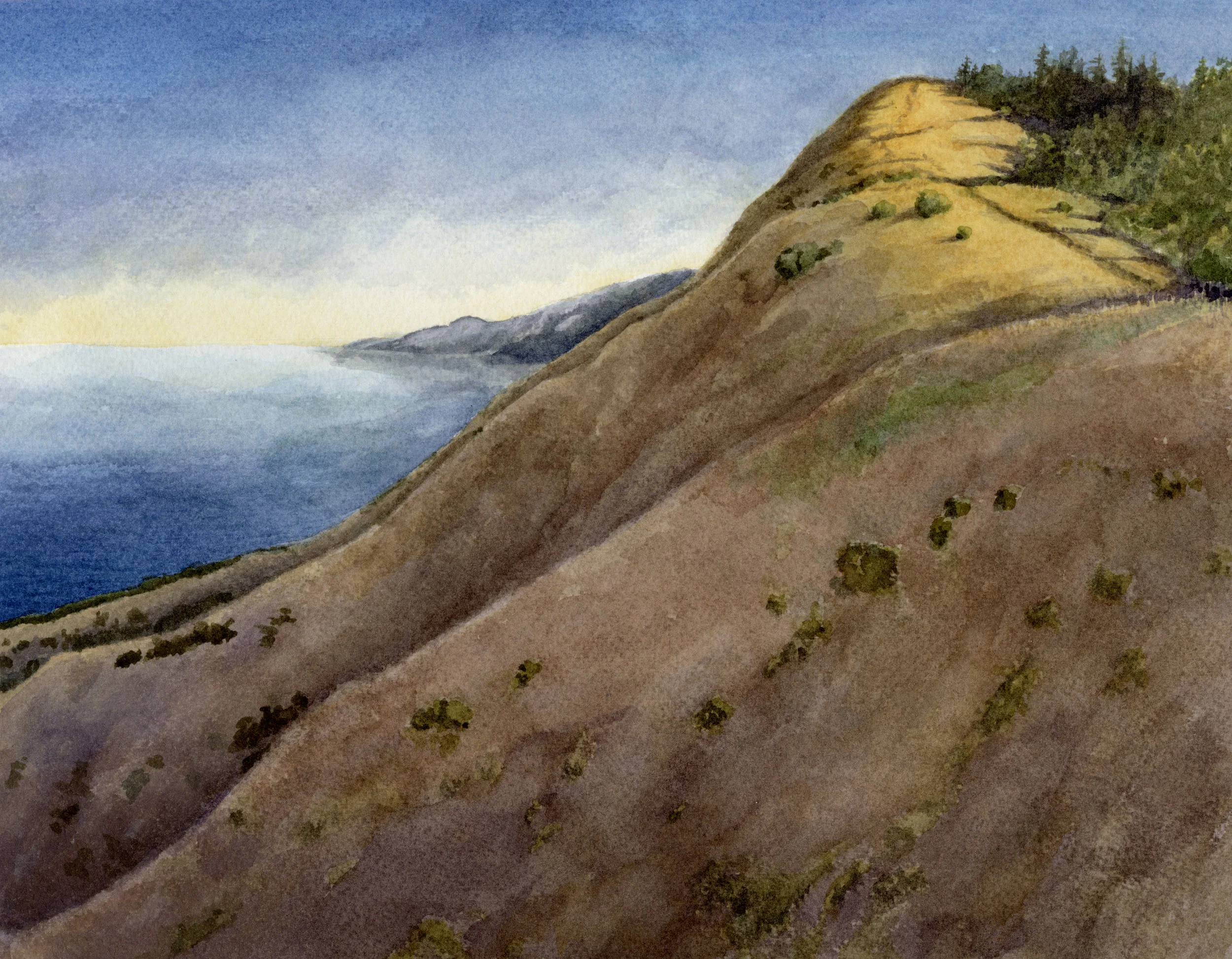 Sunrise on Lower Dolan Ridge