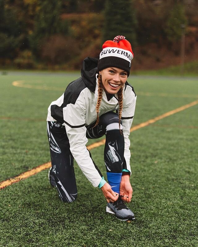 PORTLAND. From a Shots from a cold and rainy day this past November. Post hill/track work with @bowermantc. @steeple_squigs modeling the beanie! Wish there were a track open to rip some 200s on right now!