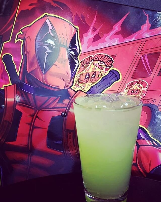 Our new Summer drink menu is here! Come check out all our delicious new cocktails! #fruitninja #deadpoolapproves