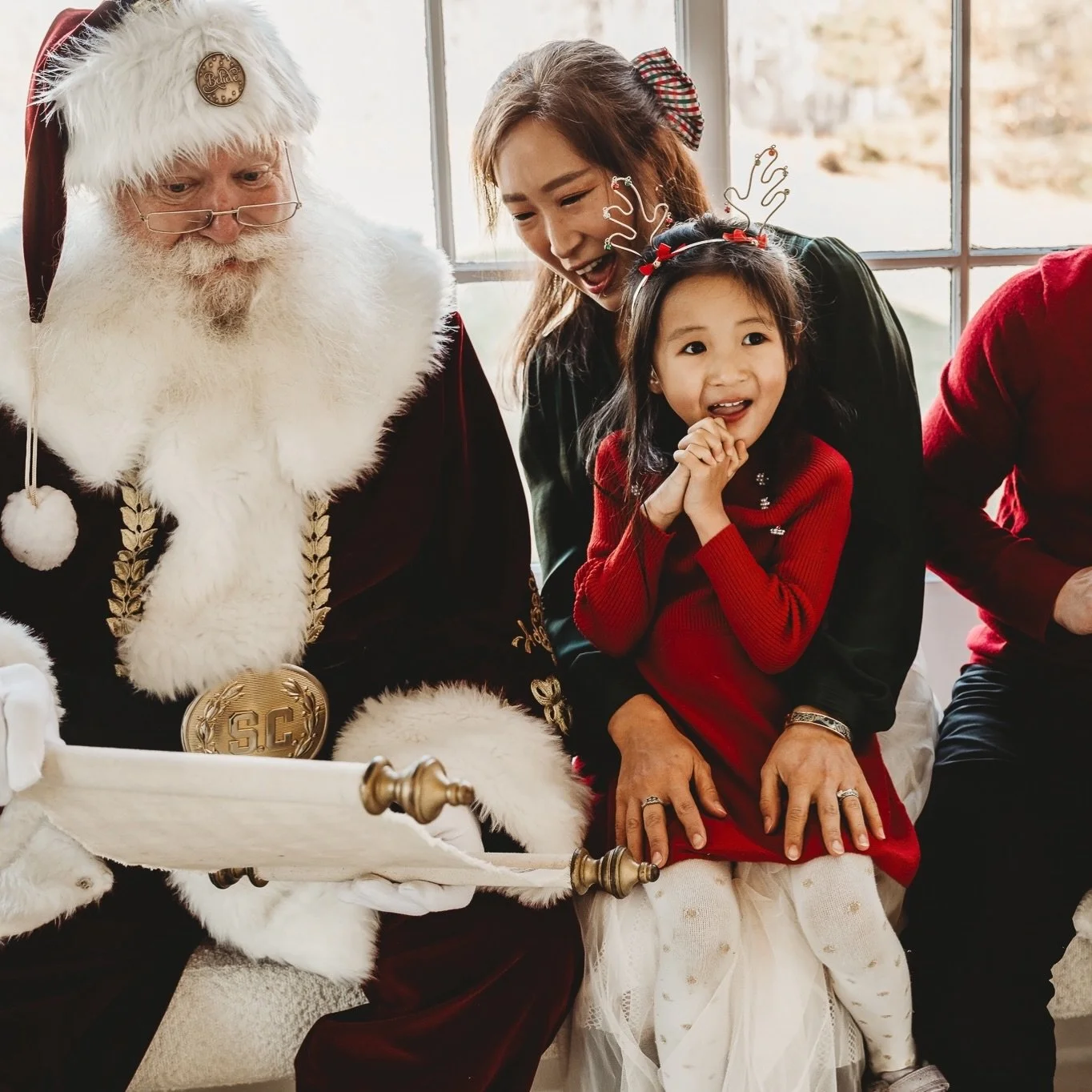 When you see your name on the nice list! 💫✨