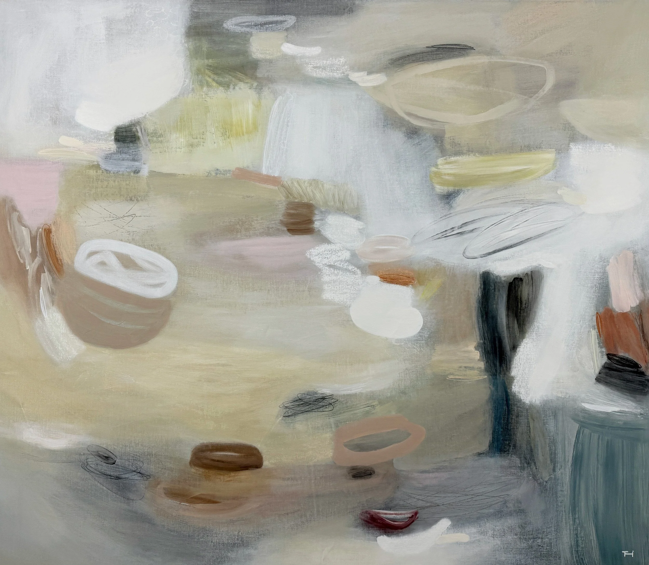 LONG TIME COMING, 58x66