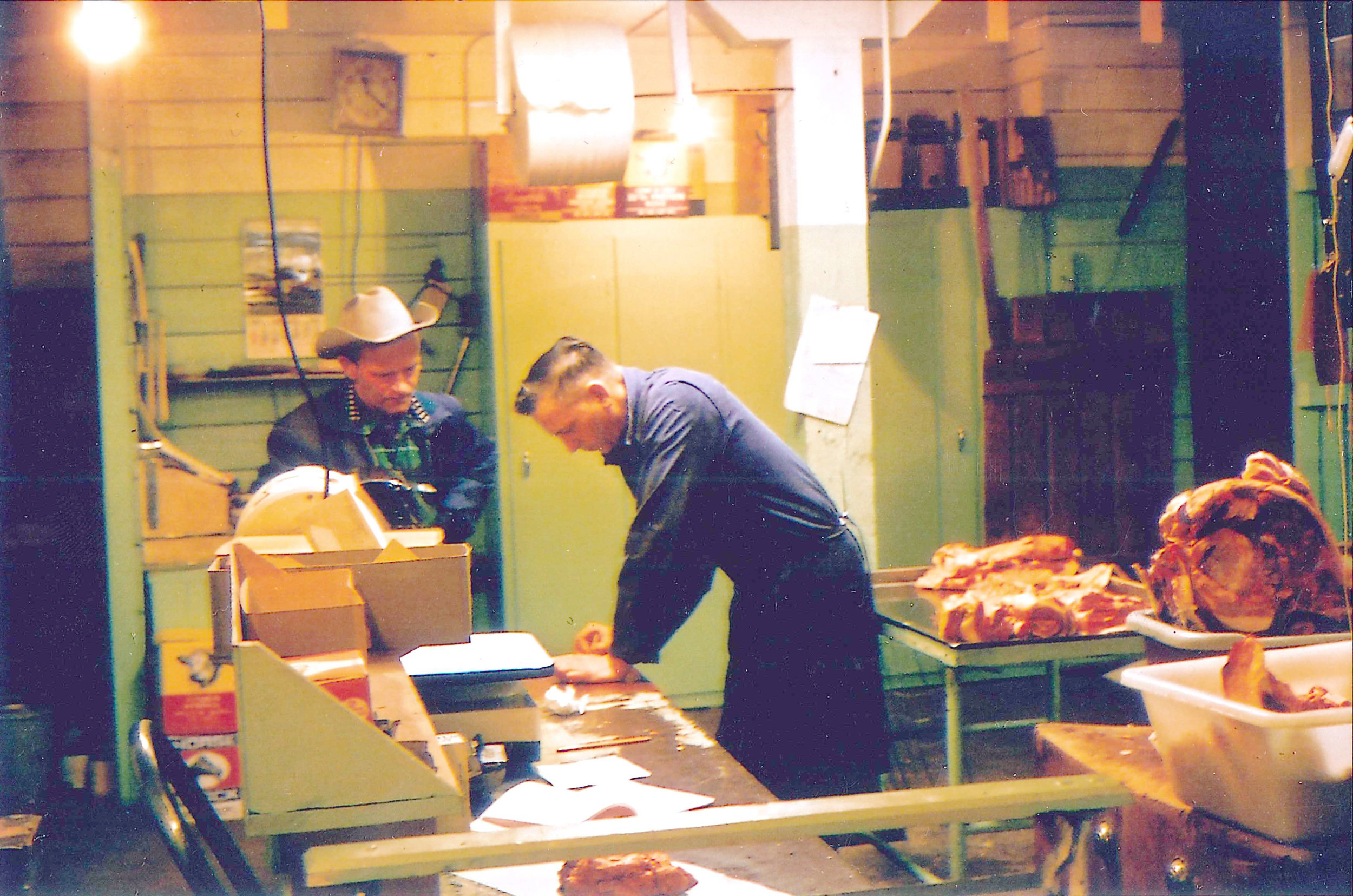 Lloyd askew at the Alexander Street store in the mid 1960’s