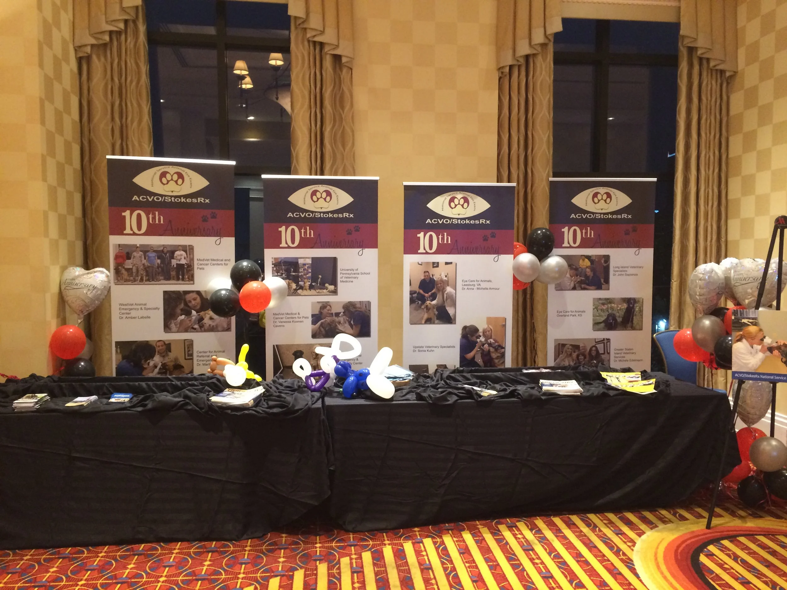 10TH ANNIVERSARY RECEPTION HELD AT ACVO CONFERENCE IN BALTIMORE