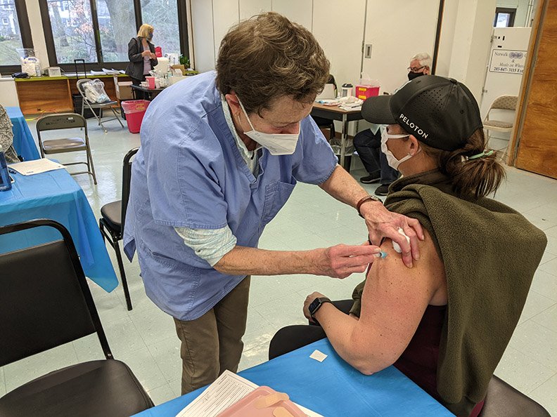 Dr. Marjorie Neaderland - COVID Vaccinator