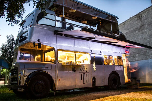 John Gilchrist names the best new restaurants of 2015 A retired double-decker, British Leyland bus (the PD3) meets an empty lot on Canmore’s Main Street under the creative minds of Blake and Norm Flann. From gourmet hot dogs at the tiny YuGo Eat Japanese firetruck to the upscale, Asian-influenced street food served at the big bus to the rooftop fine dining, PD3 is a fascinating experience. (But only in summer!) Read more