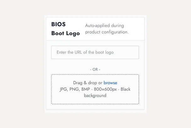 Boot logo management