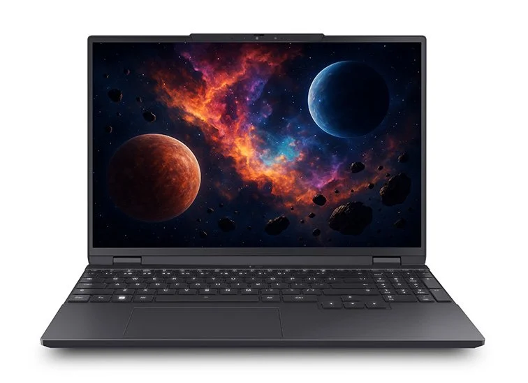 Iridium notebook front view