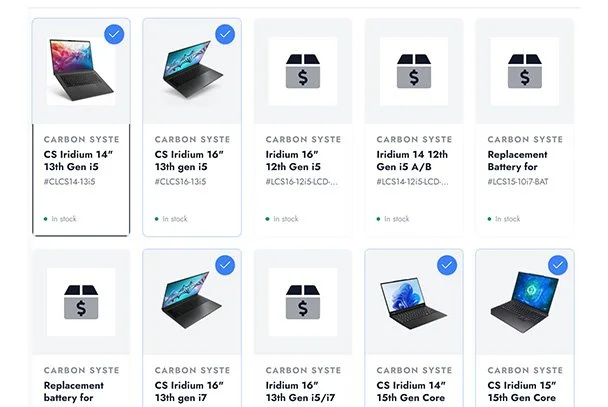 Easier shop product management