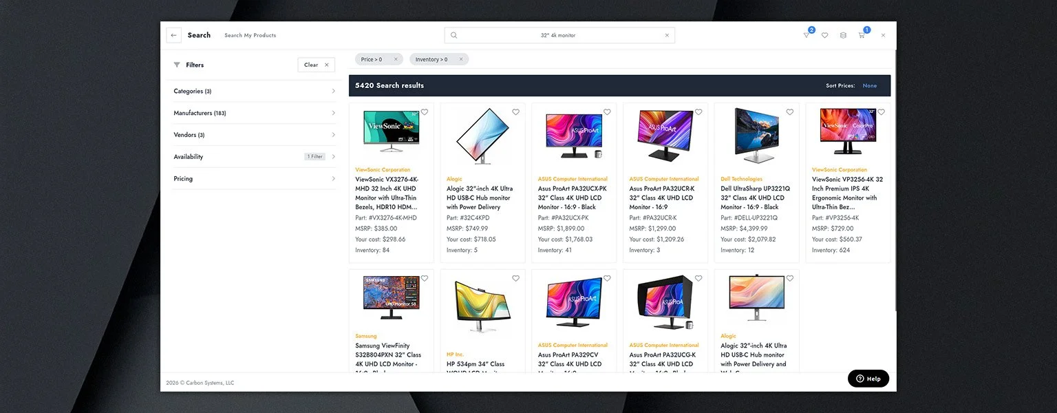 Product Catalog Search