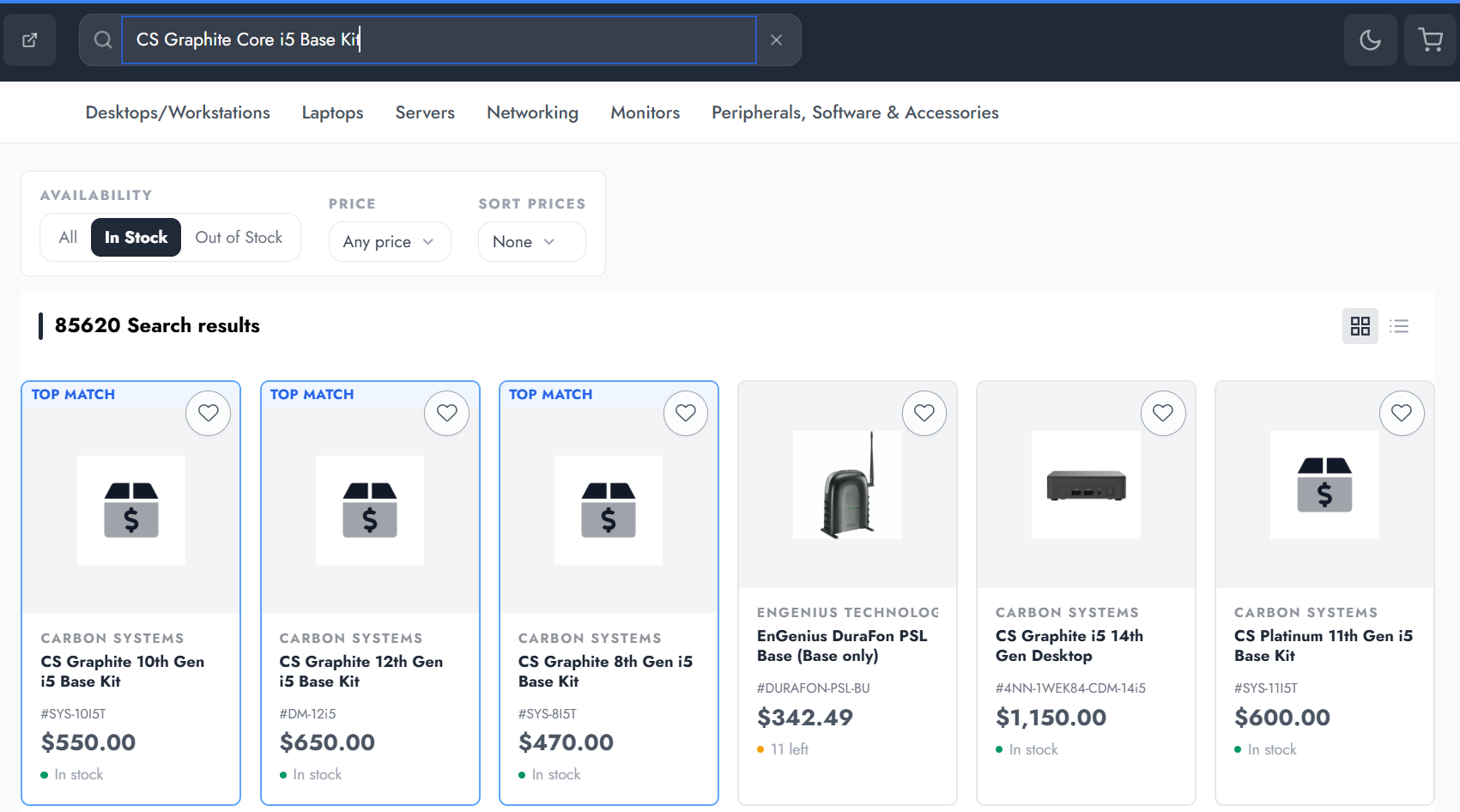 Smarter product search