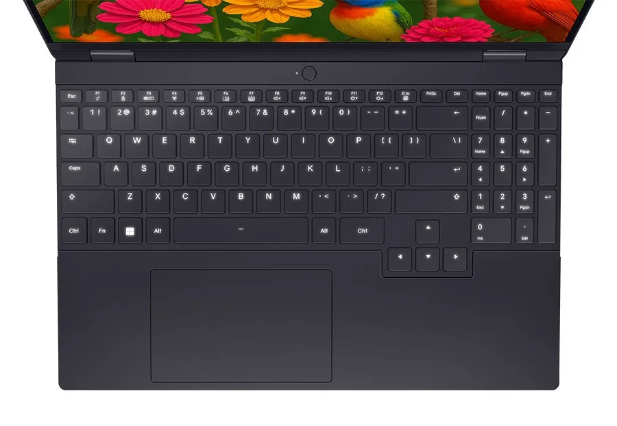Iridium 15 keyboard with ten key