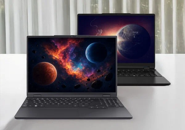 Carbon Systems laptops on desk