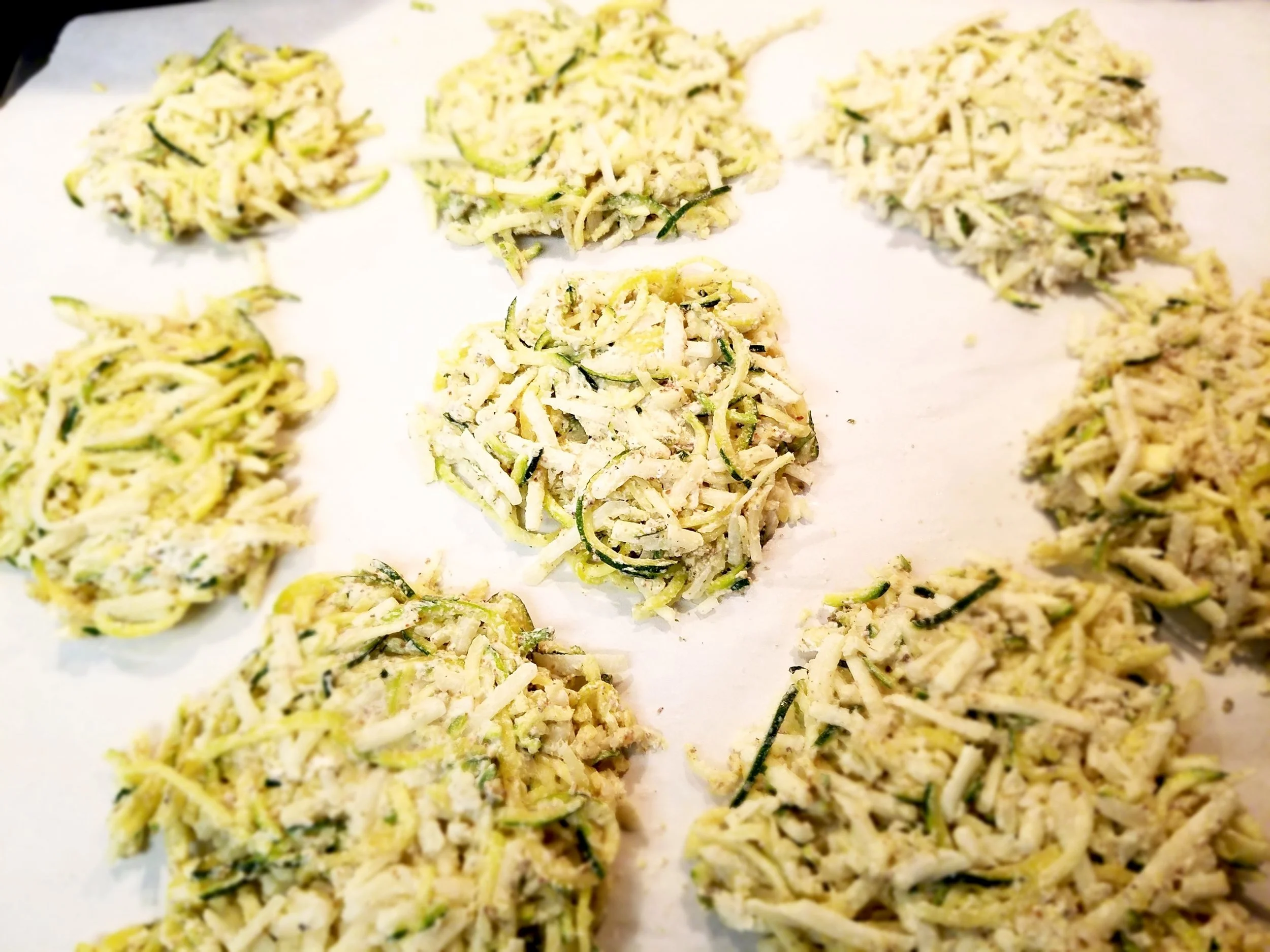 Shaped and ready to go in the oven.