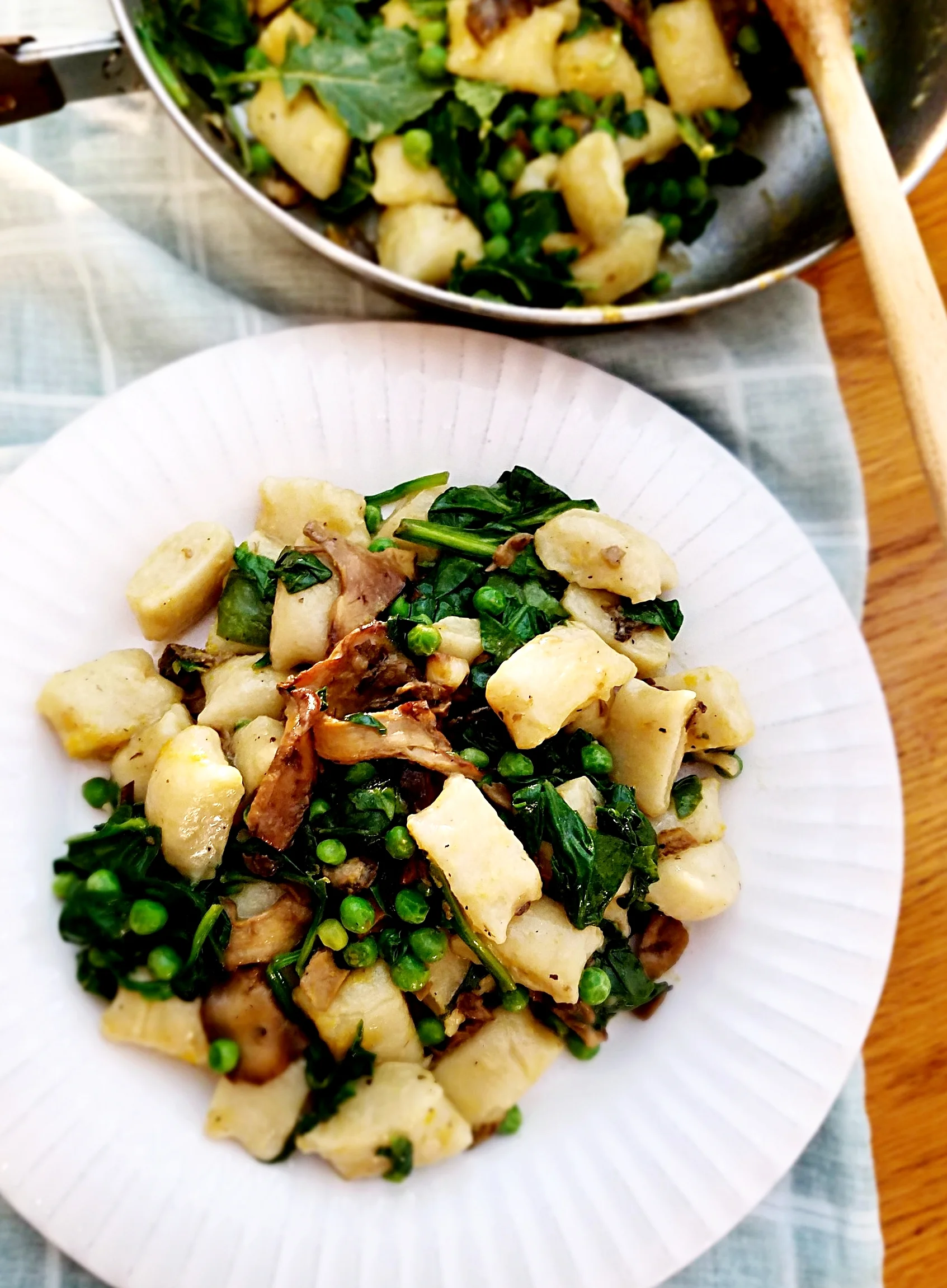 Spinach, Wild Mushroom and Pea Gnocchi.jpg