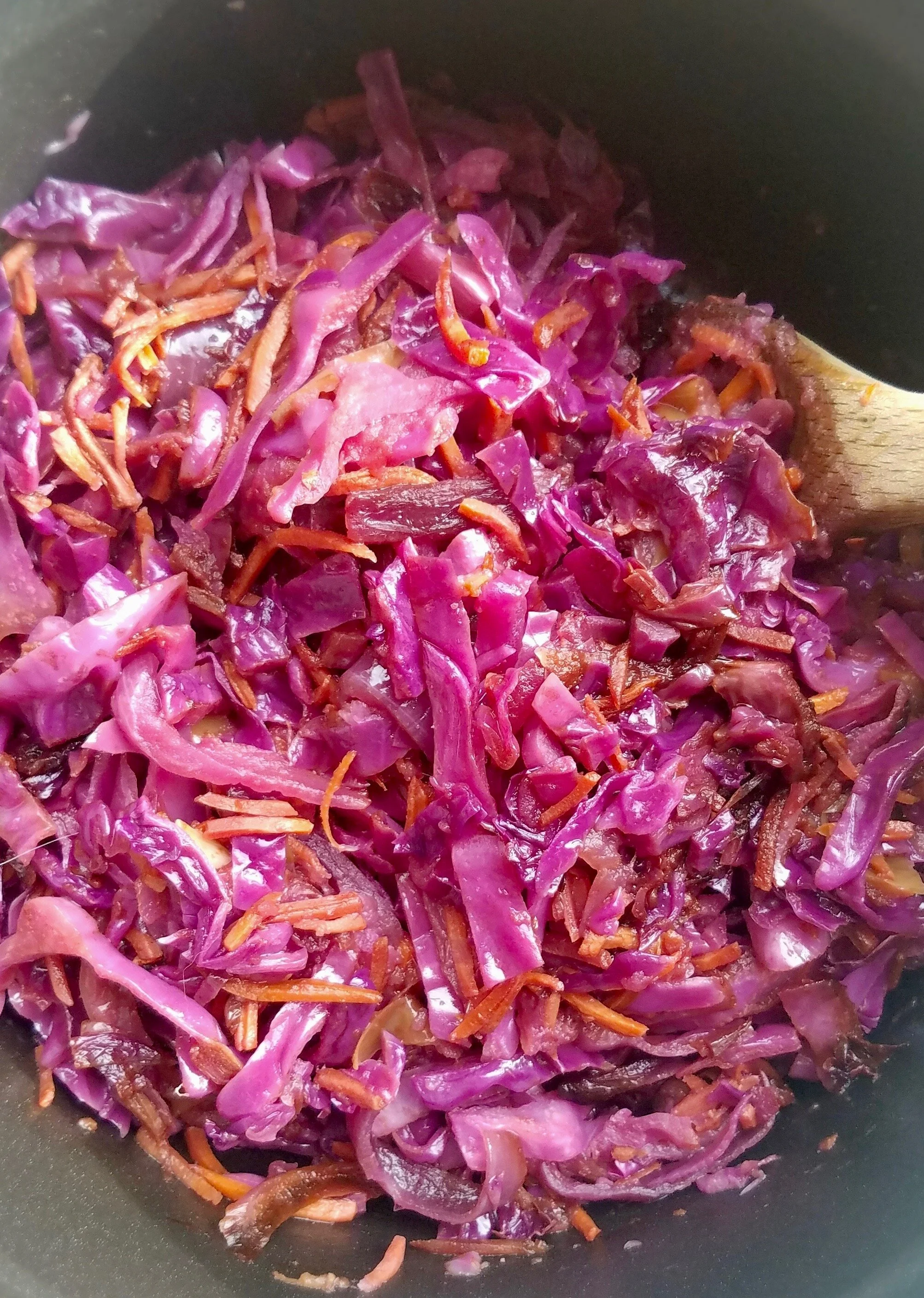 Braised Red Cabbage and Carrots — Ugly Vegan Kitchen