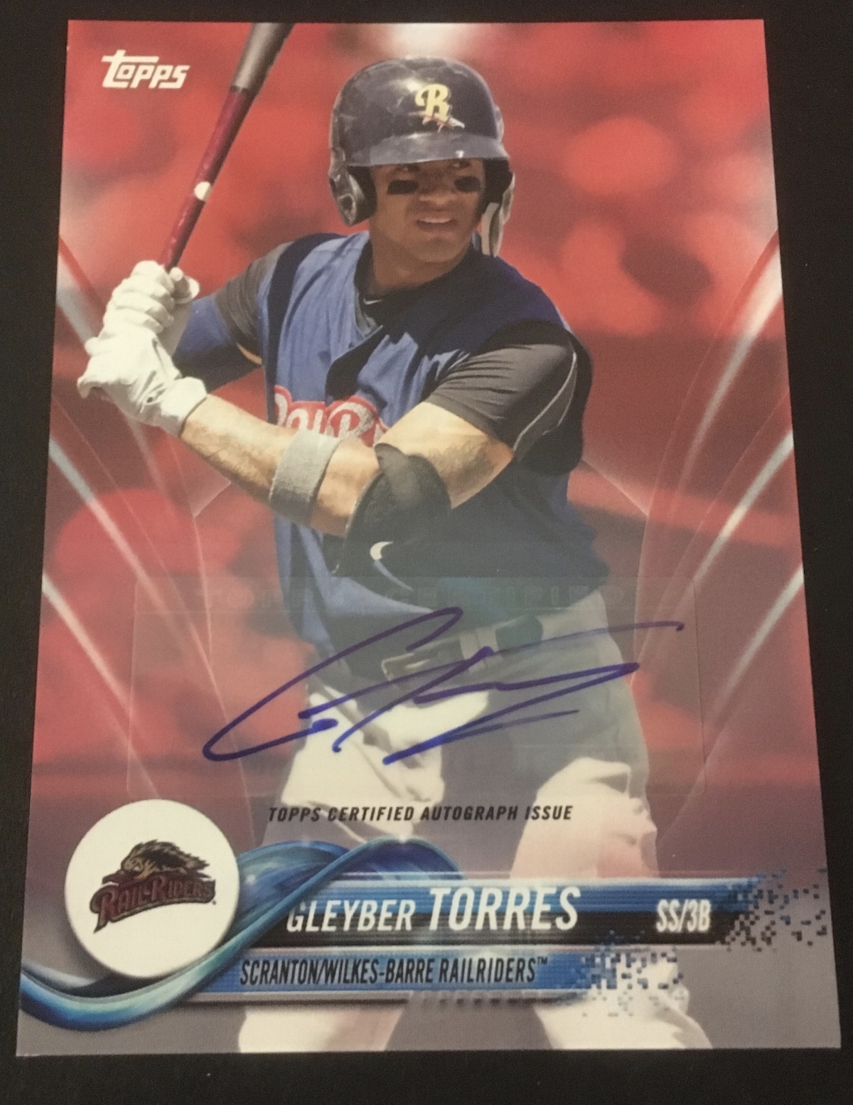 Wow! Torres Red Auto /10!!! Score!!!!!