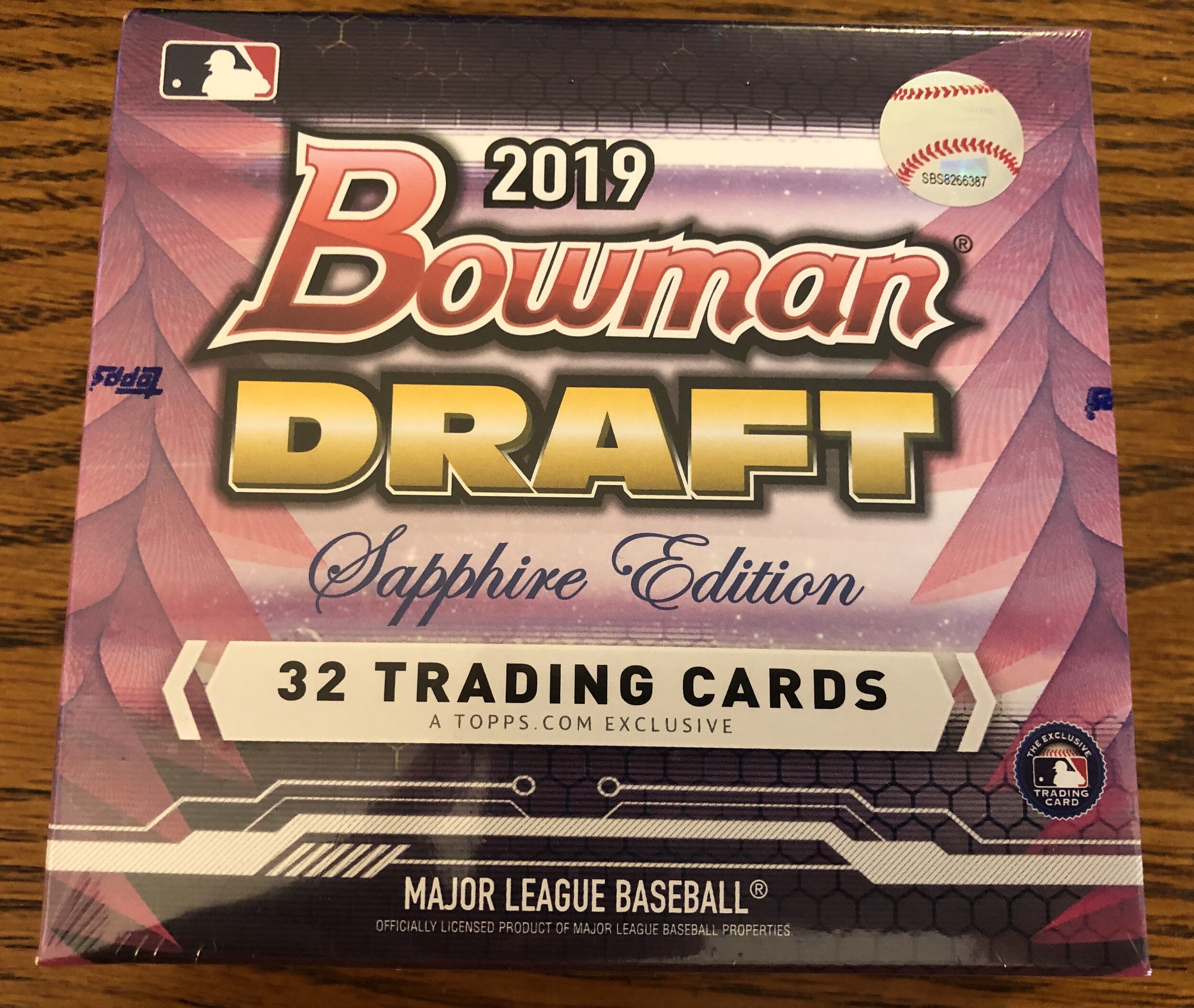 2021 Bowman Draft Sapphire Edition Baseball Hobby Box