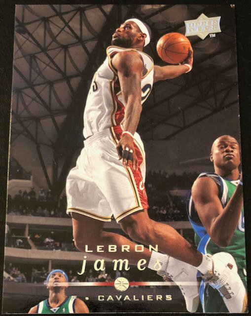 upper deck lebron james