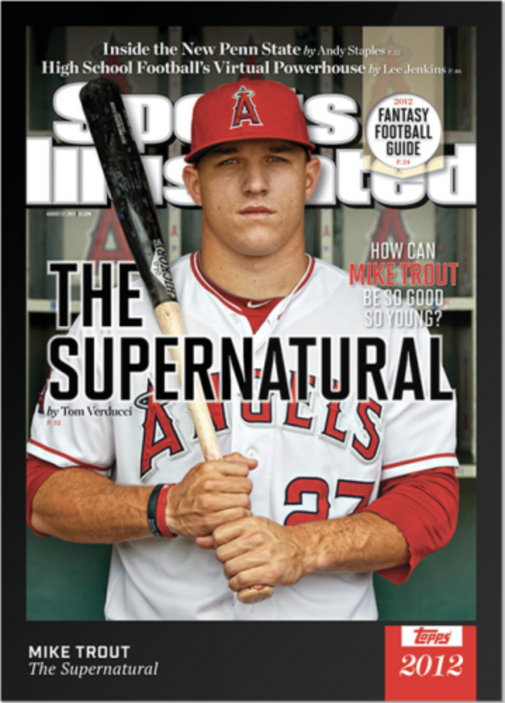 1. Mike Trout (17,936)