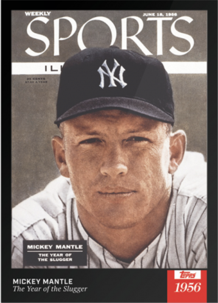 7. Mickey Mantle (4,750)