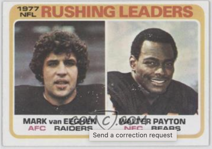 1978 Topps Rushing Leaders #333