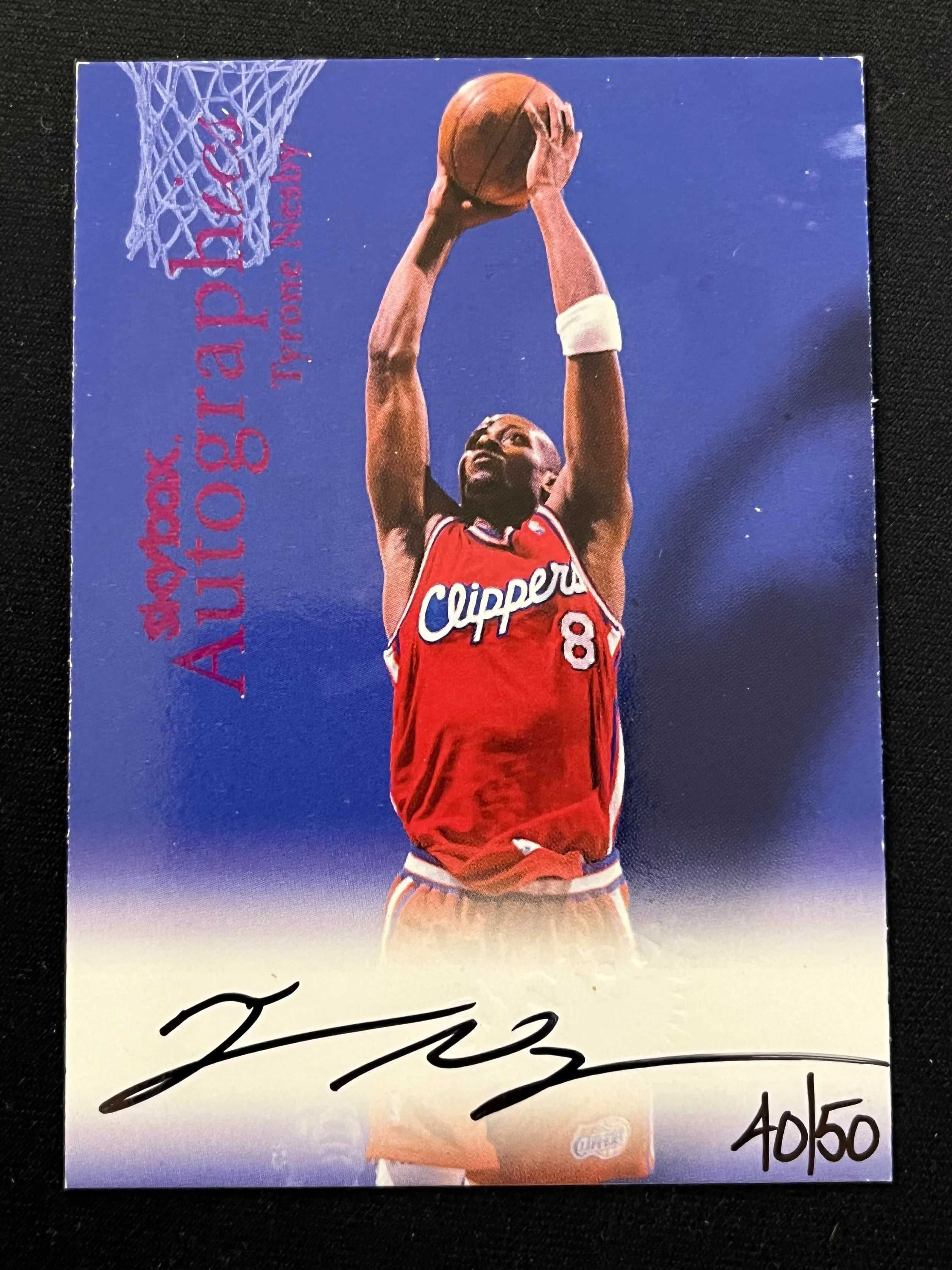 1999 Skybox Premium Red Foil Auto /50